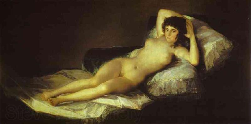 Francisco Jose de Goya The Nude Maja Spain oil painting art